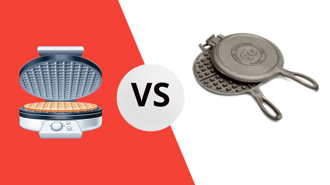 Stovetop Waffle Iron vs Electric Waffle Maker What’s The Difference?